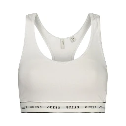 White Cotton Bra