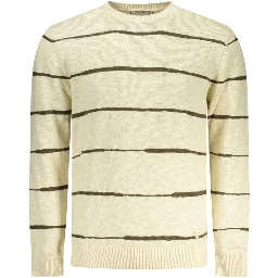 Beige Cotton Sweatshirt