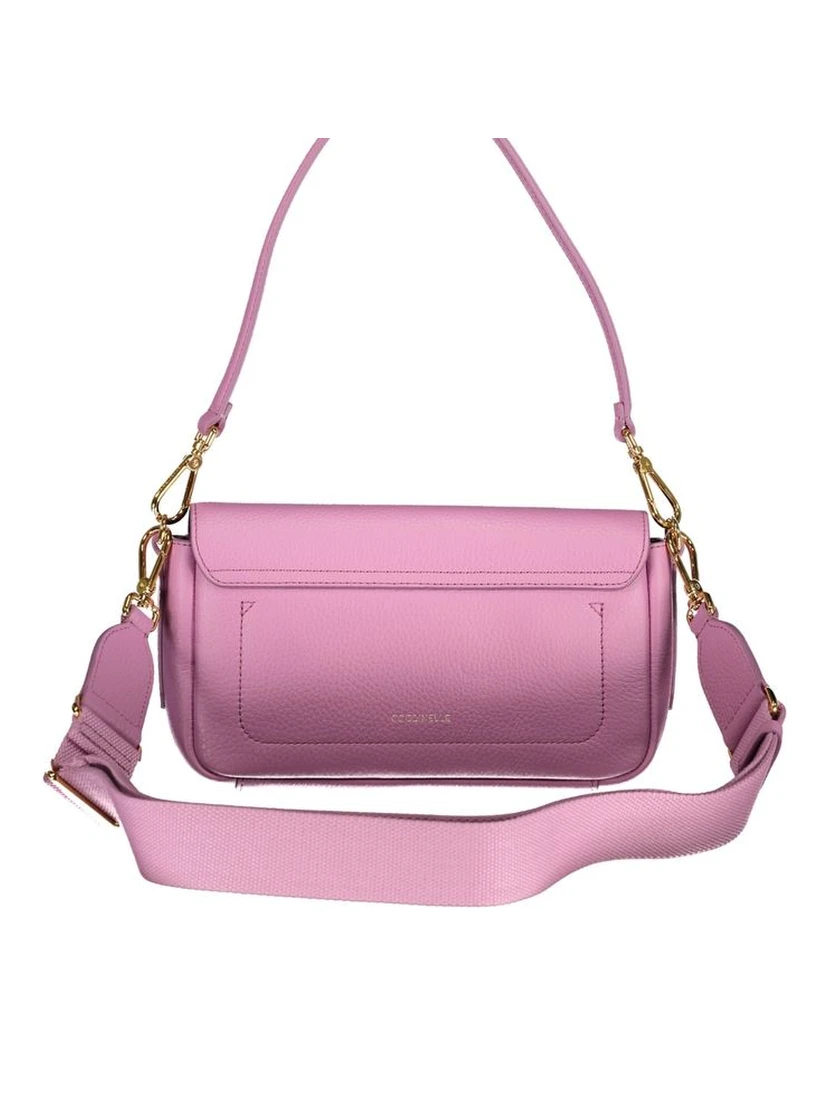 Purple Leather Handbag