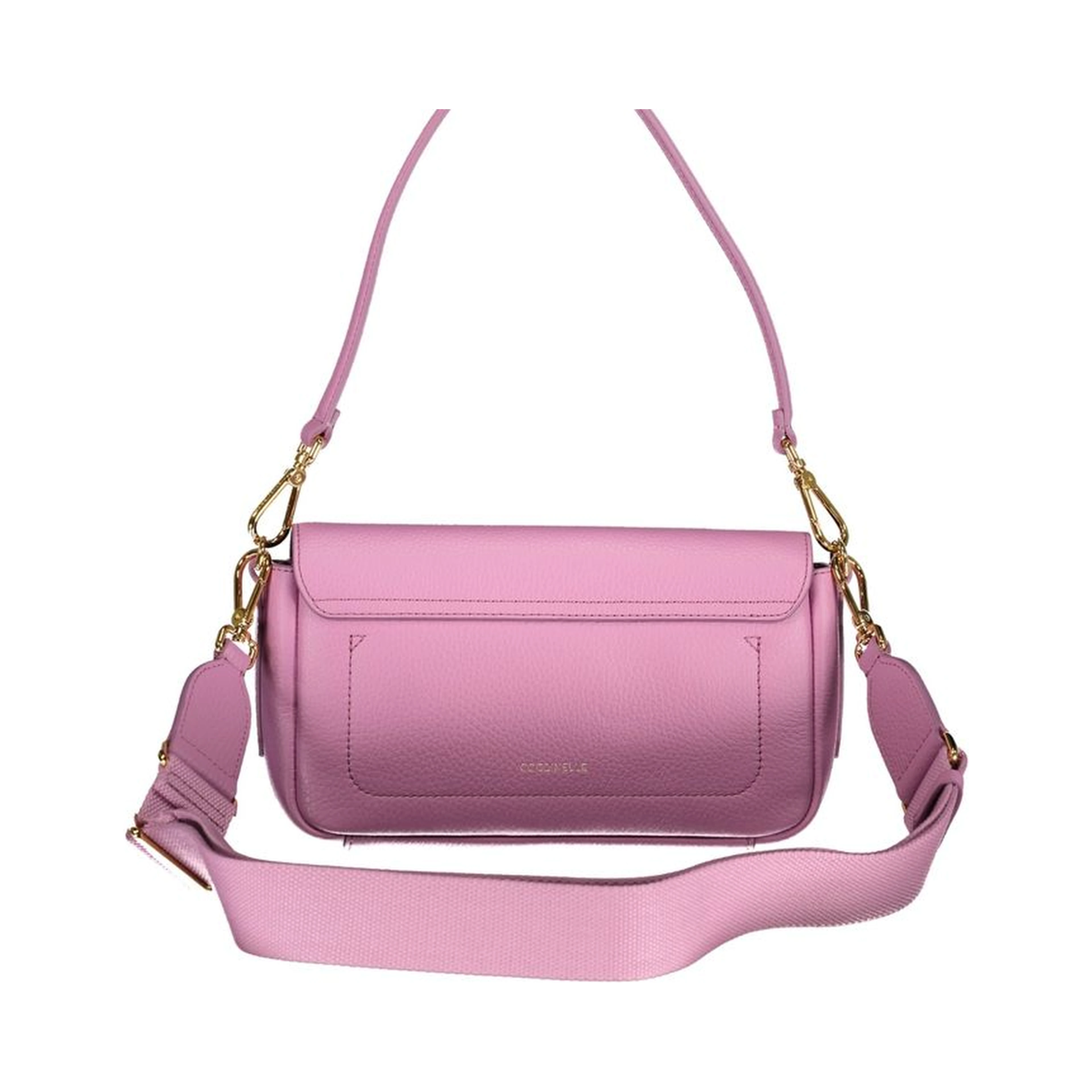 Purple Leather Handbag