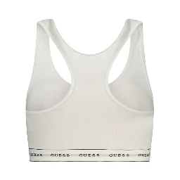 White Cotton Bra