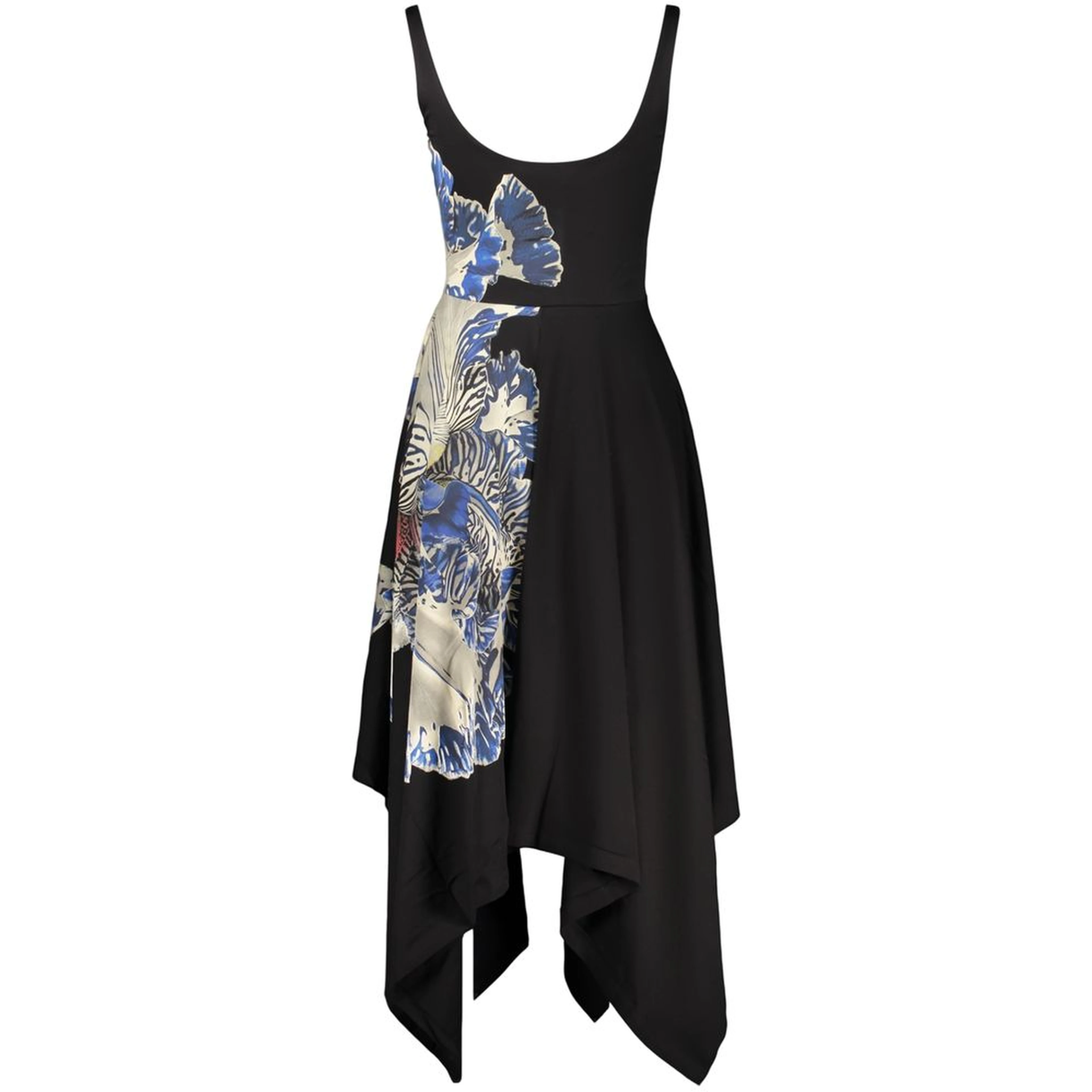Black Cotton Casual Dress