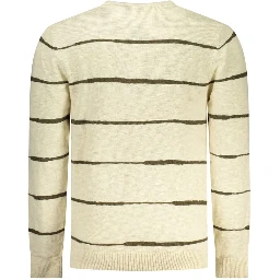 Beige Cotton Sweatshirt