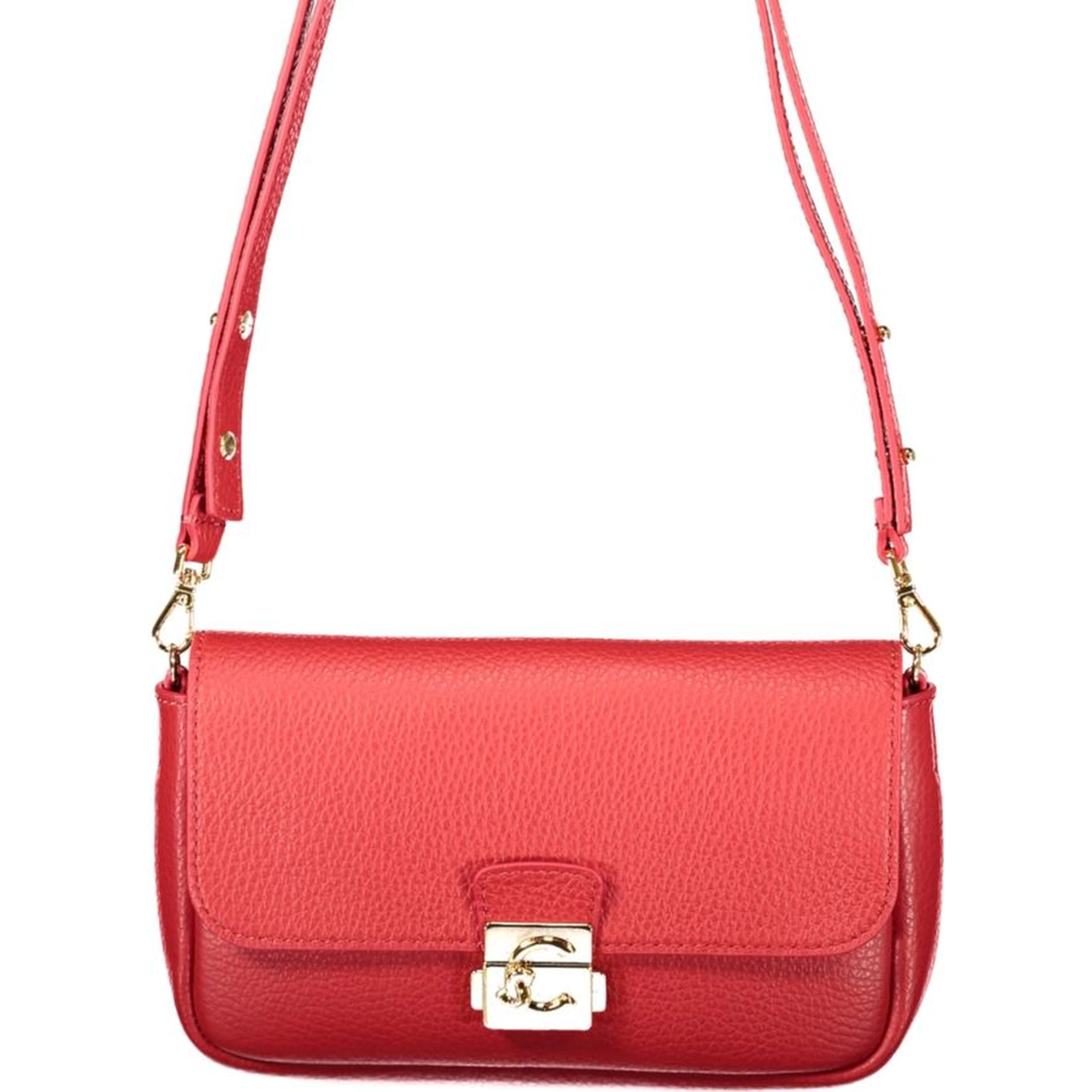 Red Leather Handbag