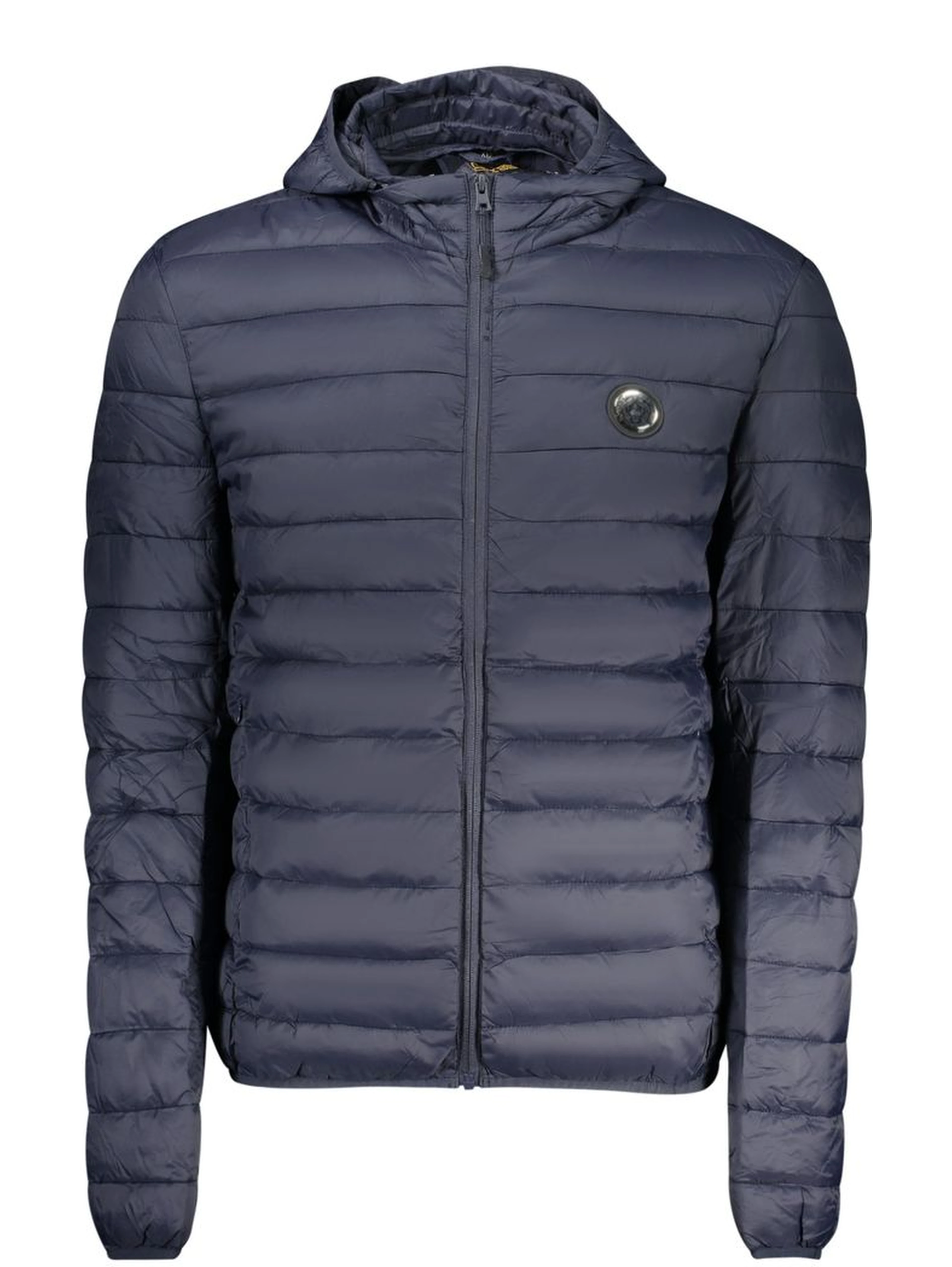 Blue Polyester Shell Jacket