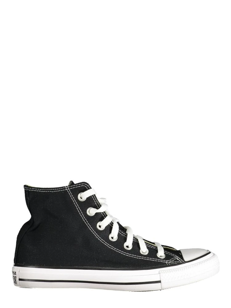 Black Textile Athletic Sneakers