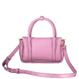 Purple Leather Handbag