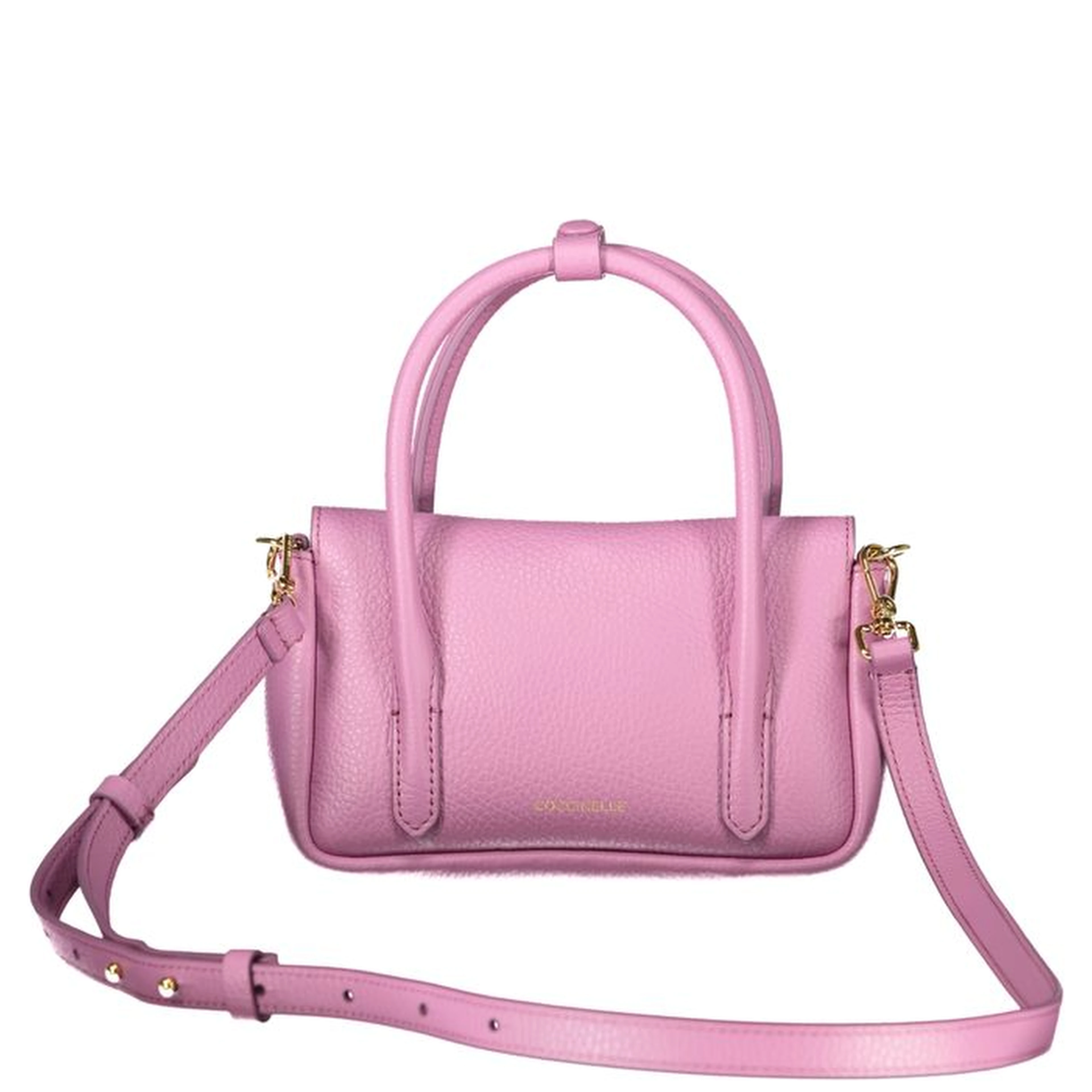 Purple Leather Handbag