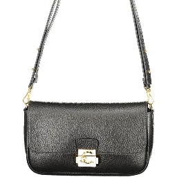 Black Leather Handbag