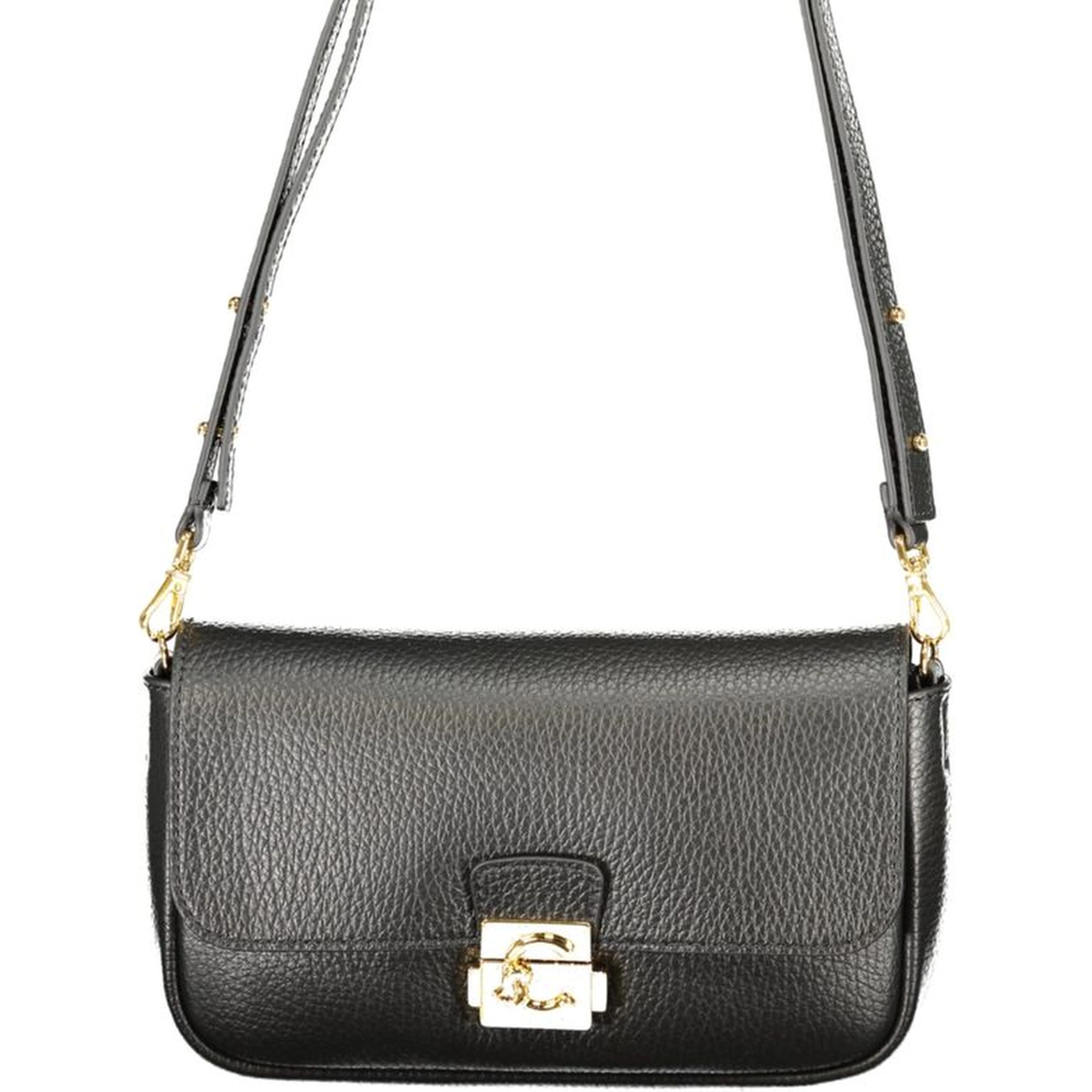 Black Leather Handbag