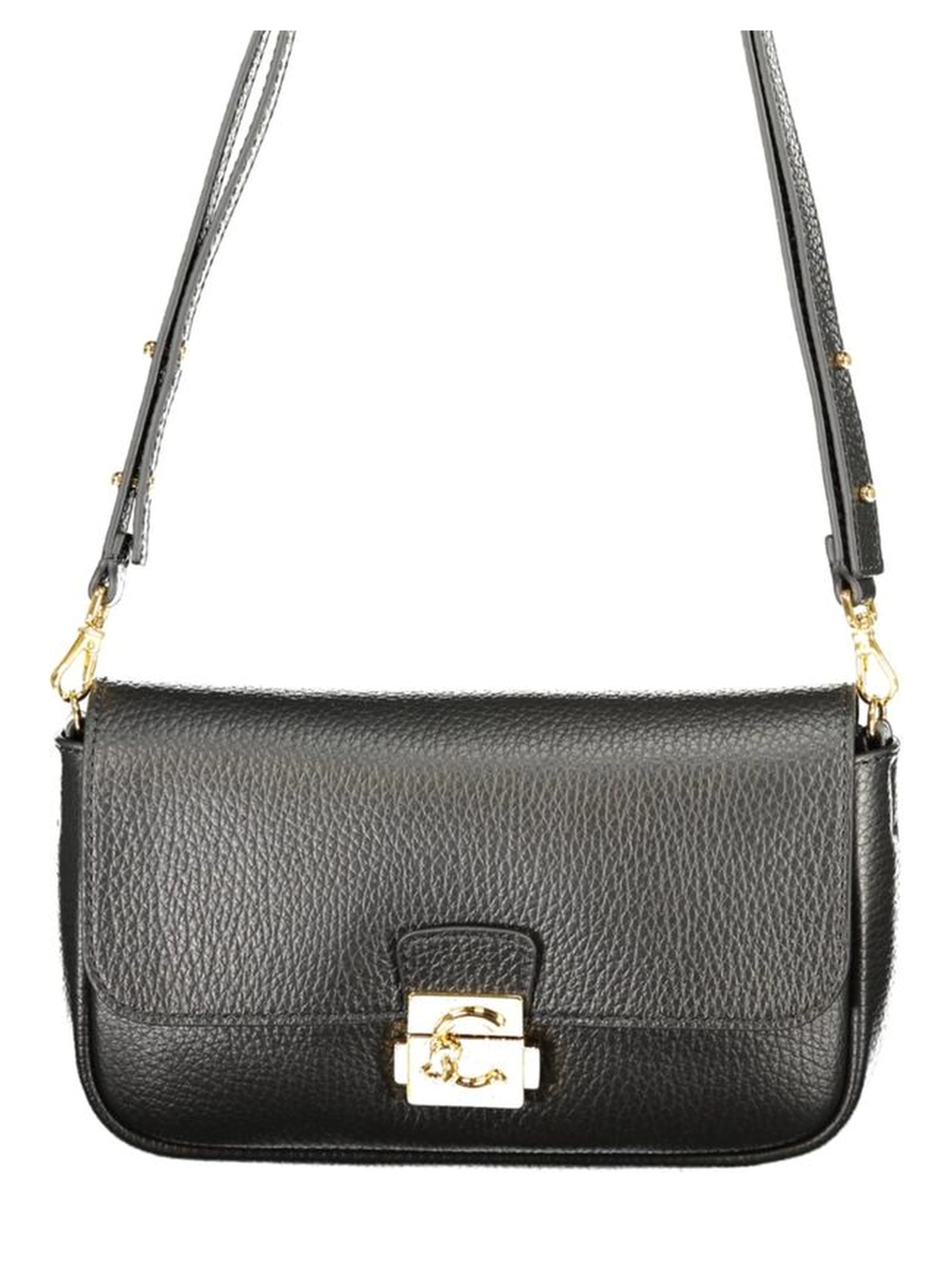 Black Leather Handbag