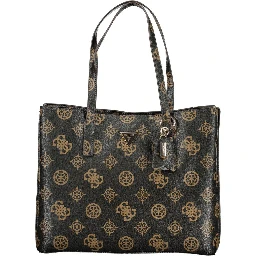 Brown Polyethylene Handbag