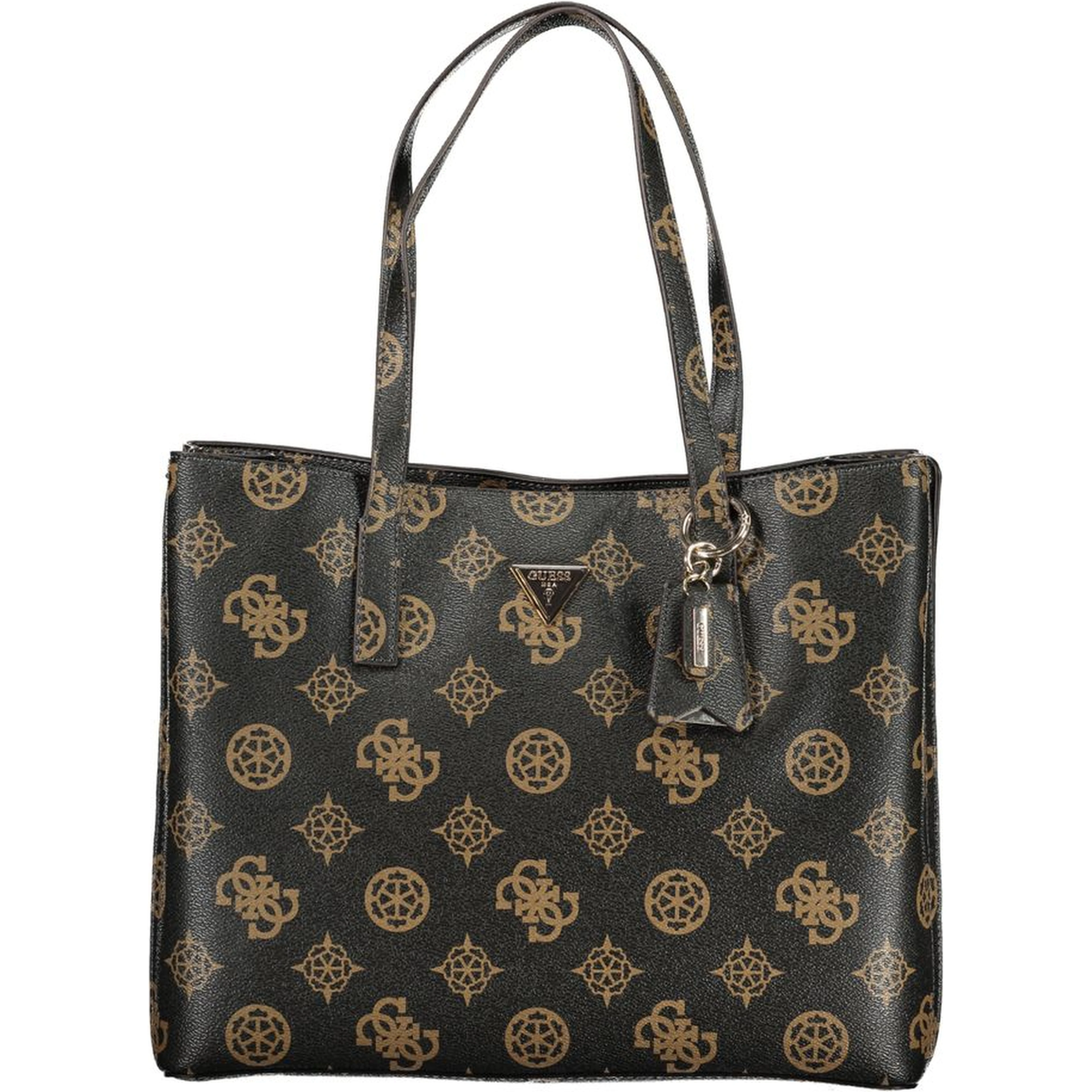 Brown Polyethylene Handbag