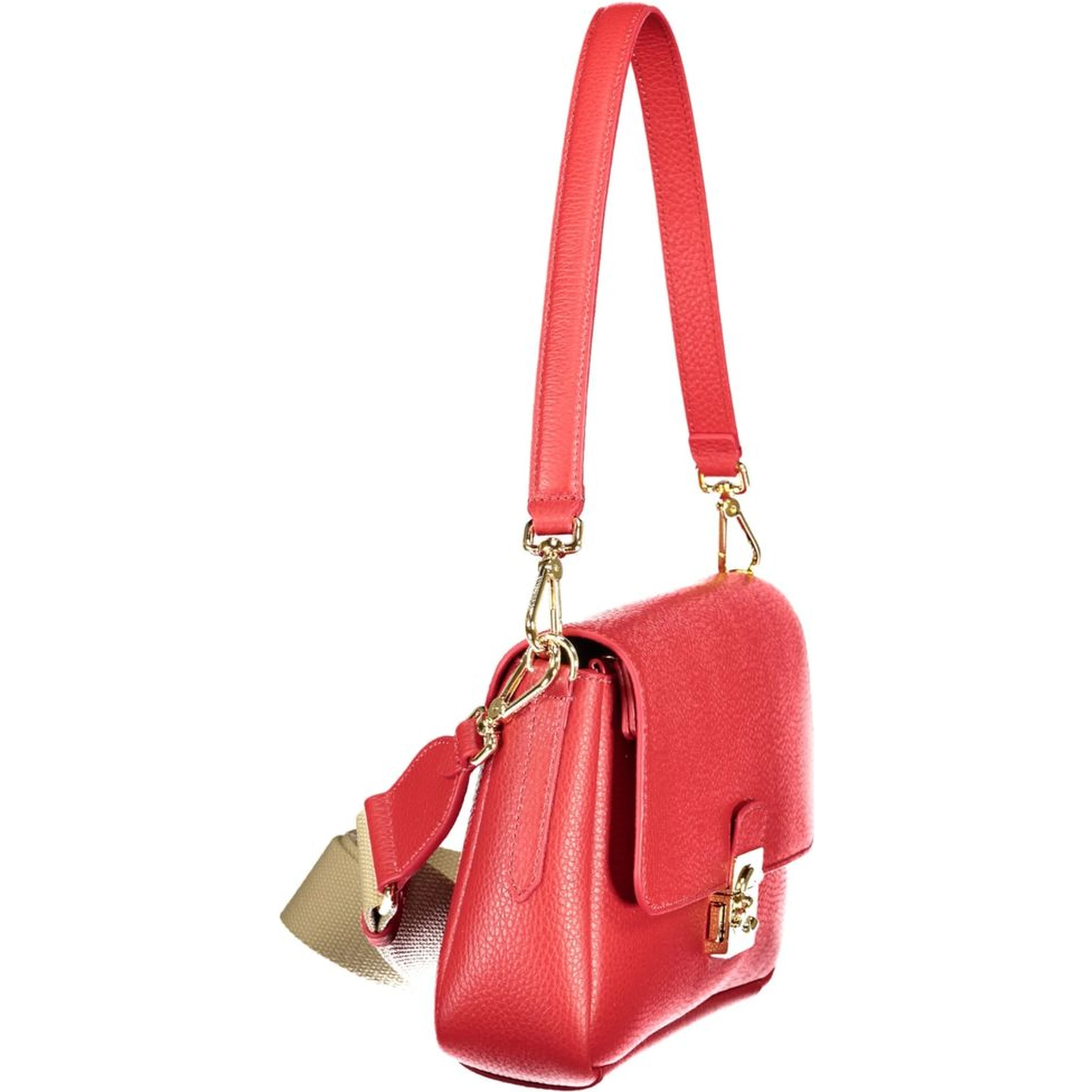 Red Leather Handbag