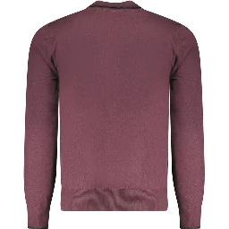 Red Nylon Cardigan