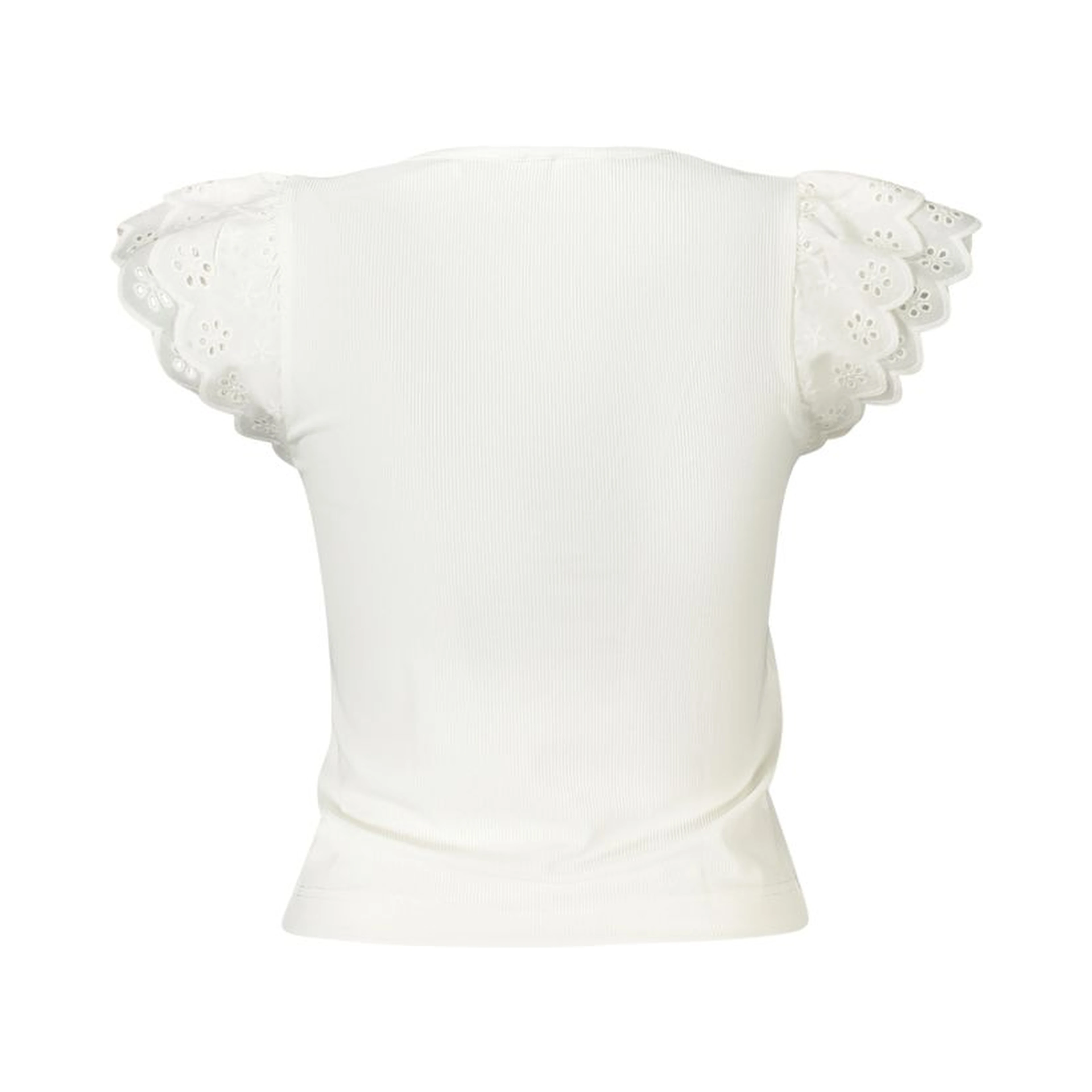 White Polyester T-Shirt
