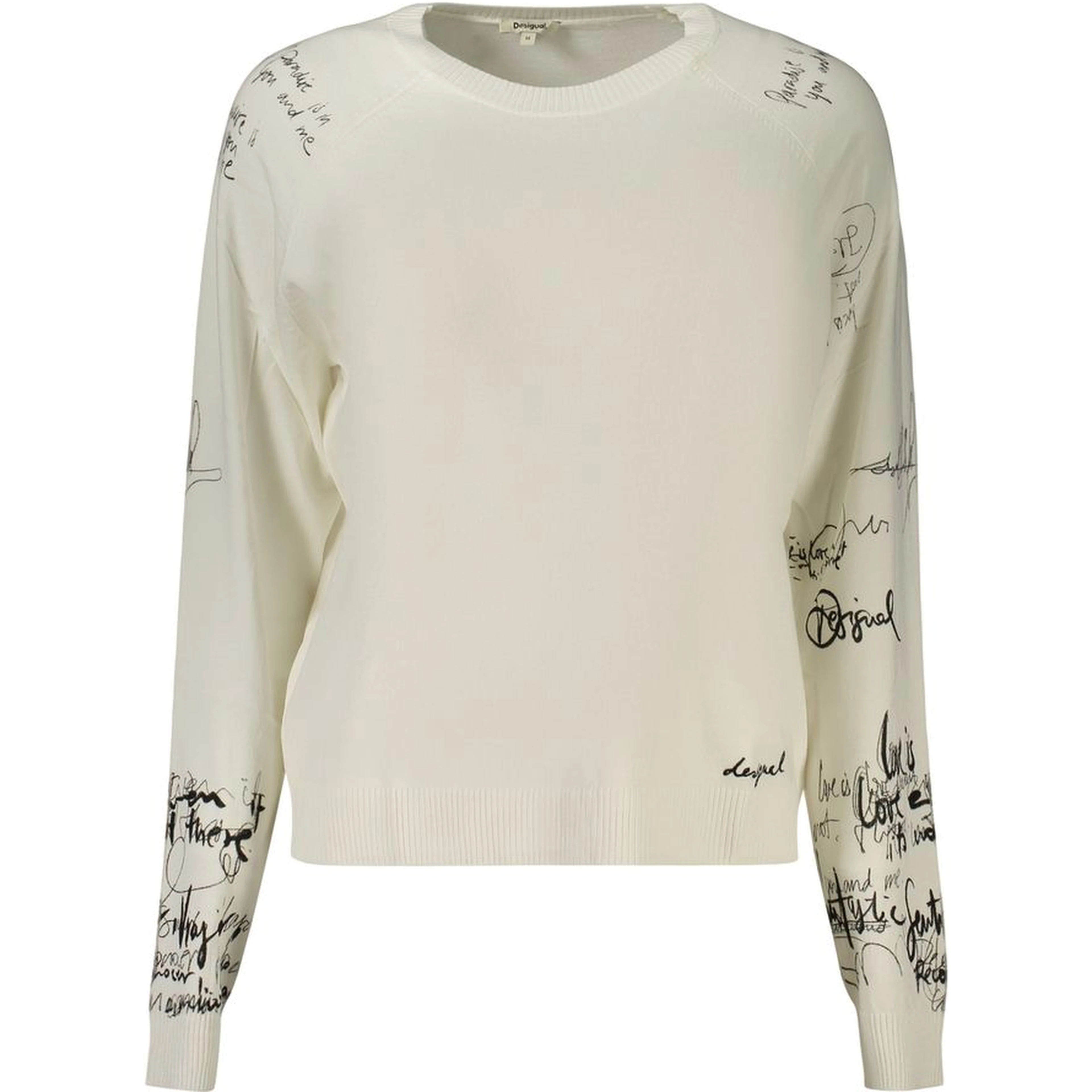 White Viscose Sweatshirt