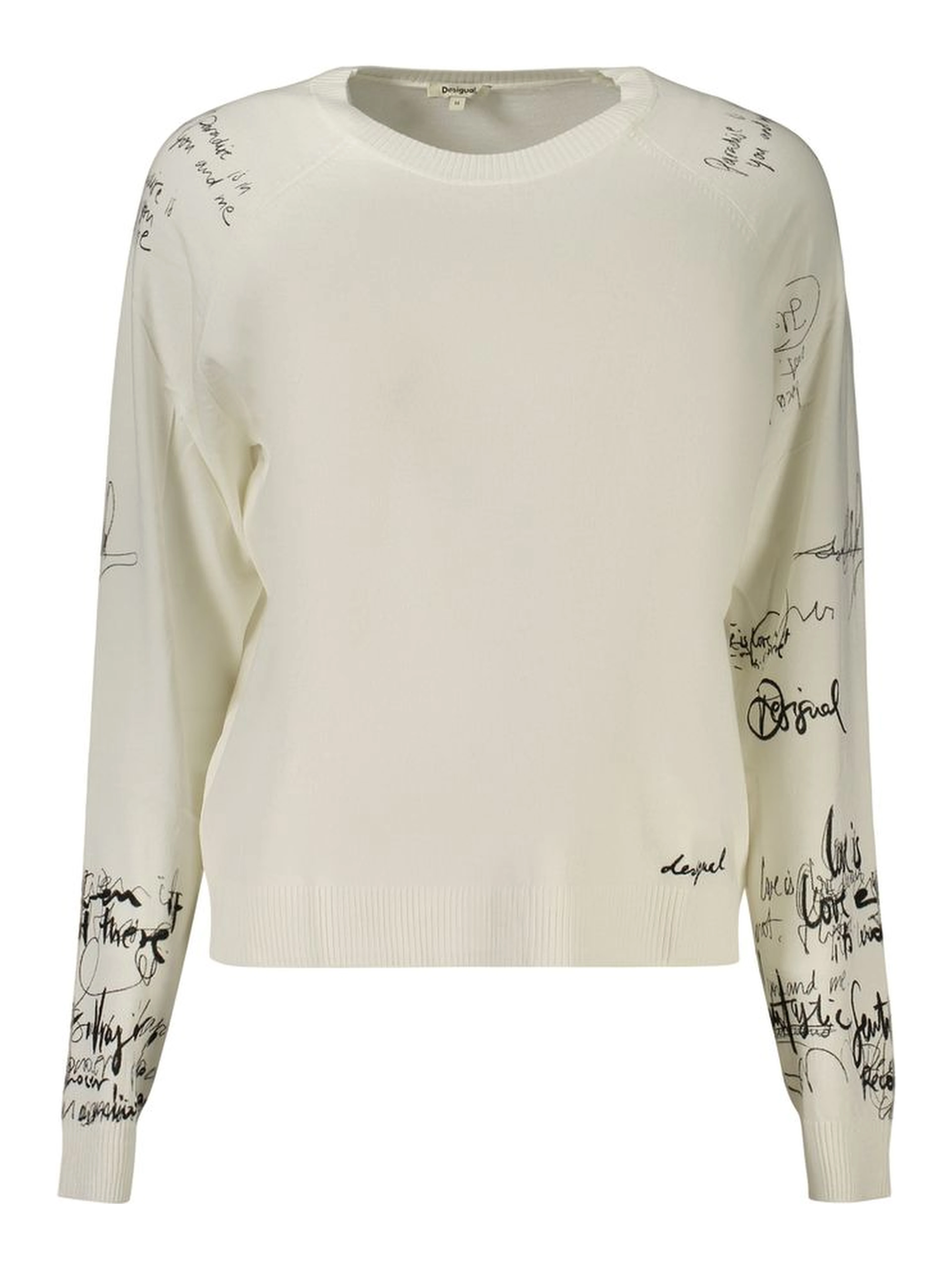 White Viscose Sweatshirt