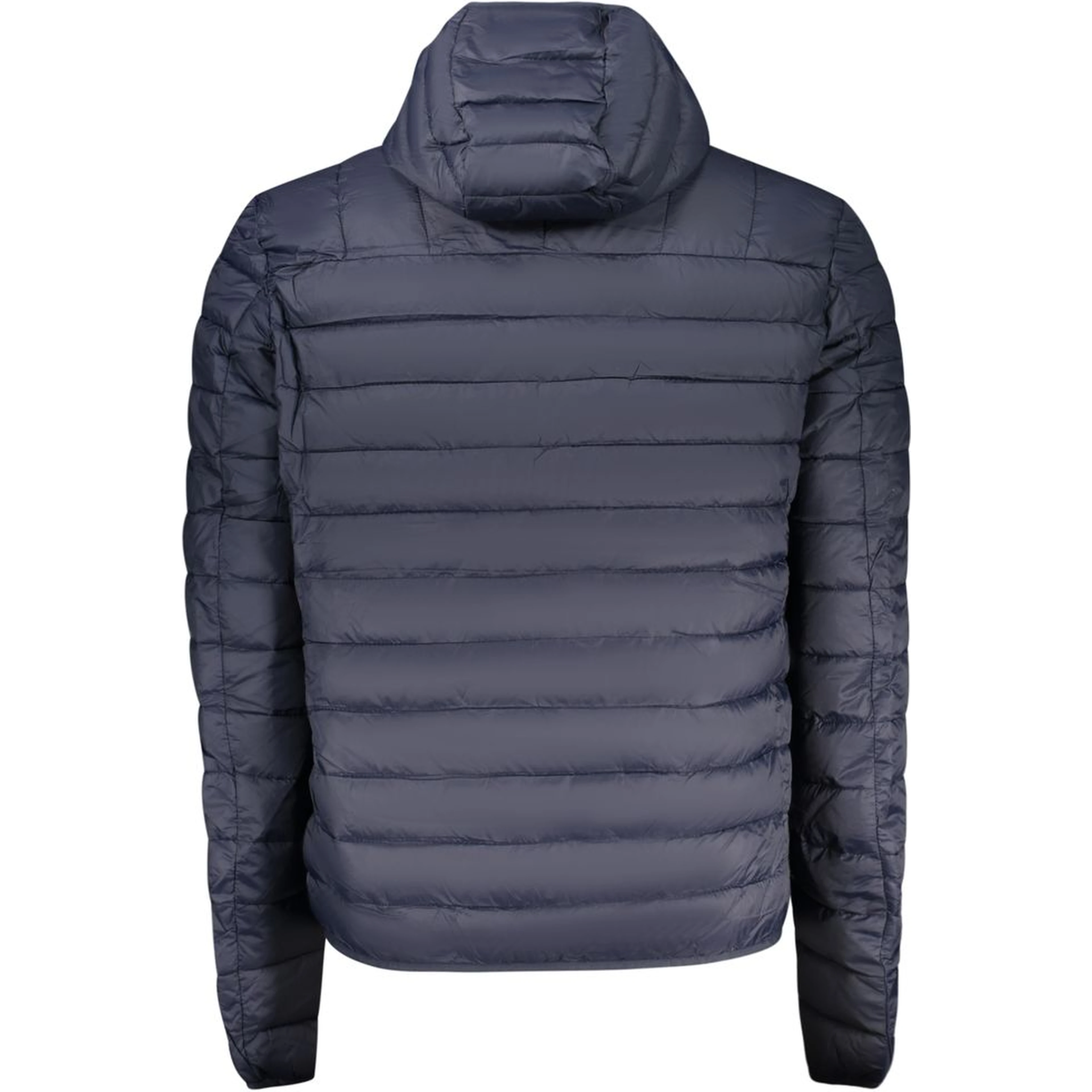 Blue Polyester Shell Jacket