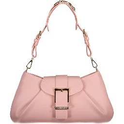 Pink Polyethylene Handbag