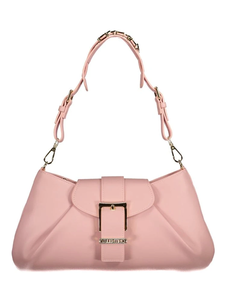 Pink Polyethylene Handbag