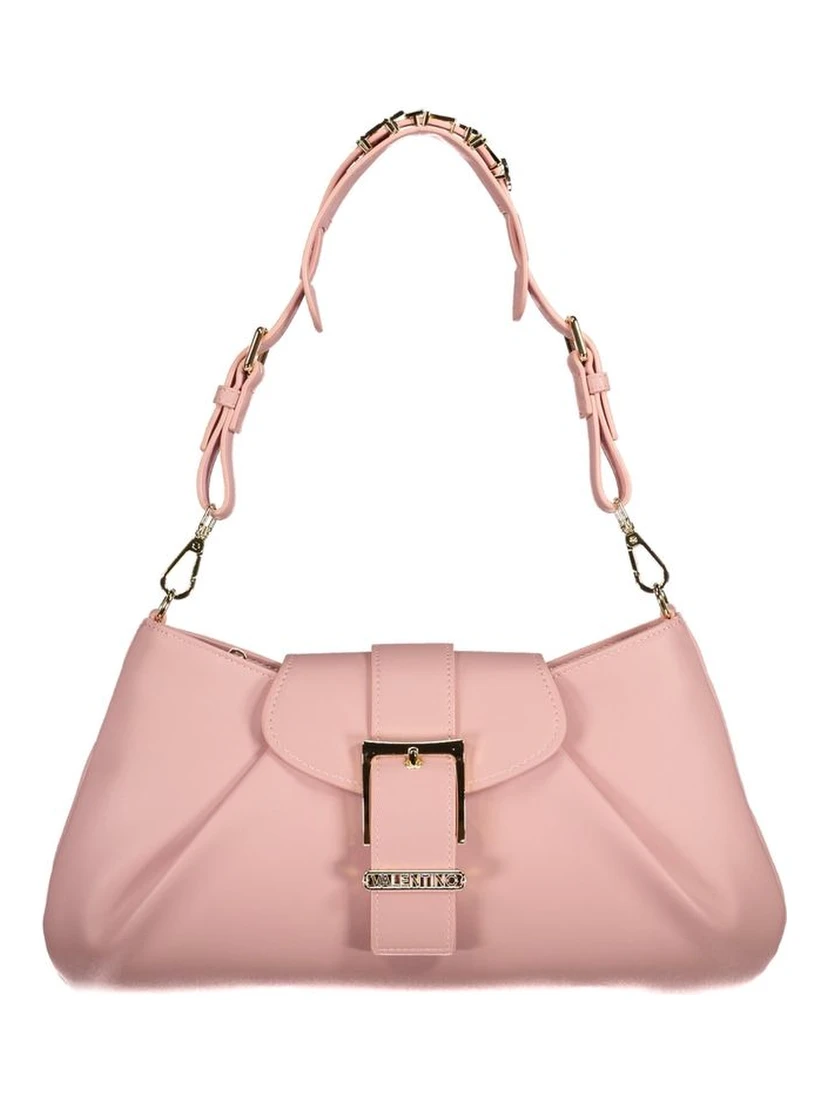 Pink Polyethylene Handbag
