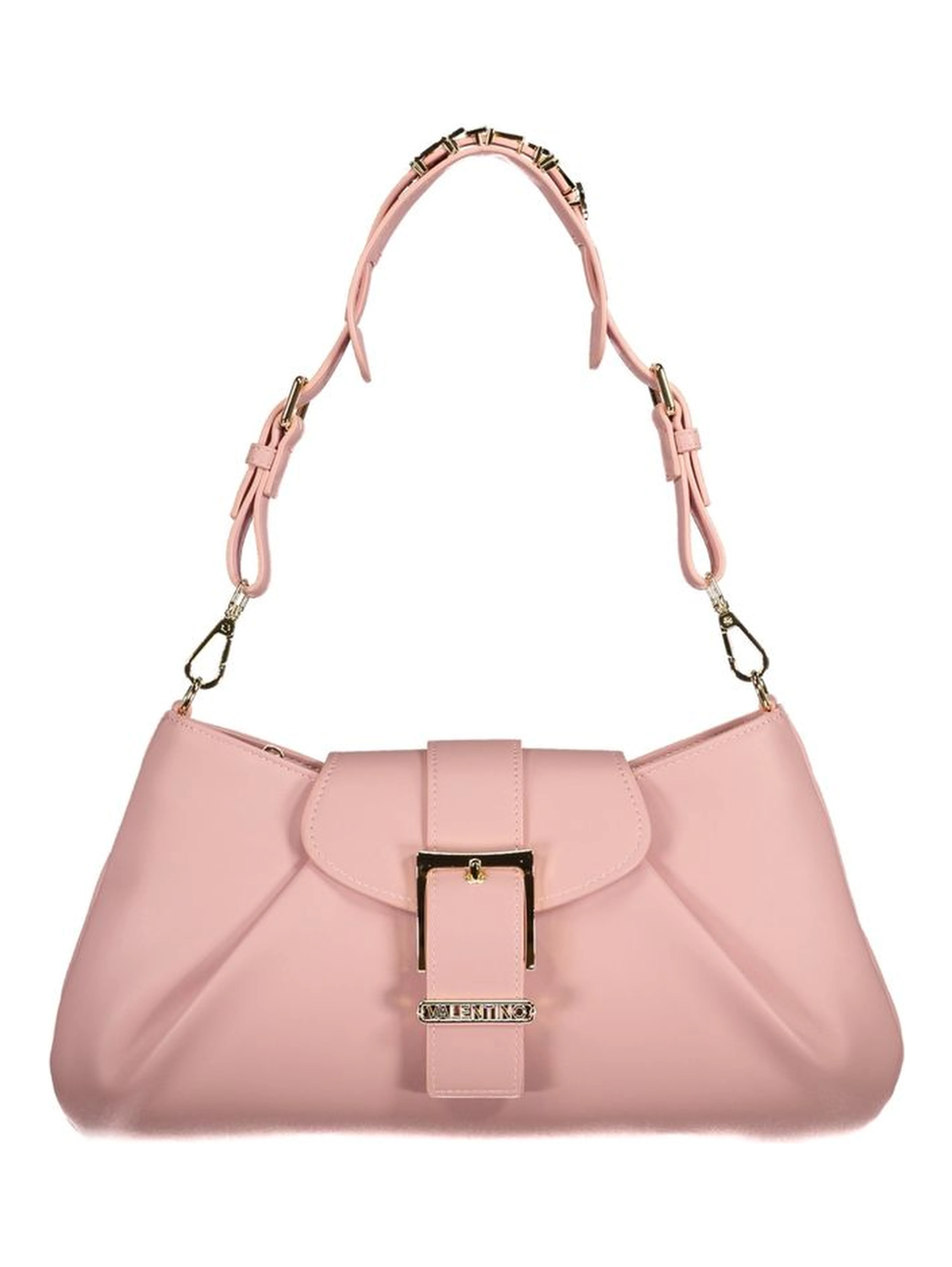 Pink Polyethylene Handbag