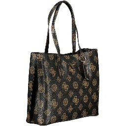 Brown Polyethylene Handbag