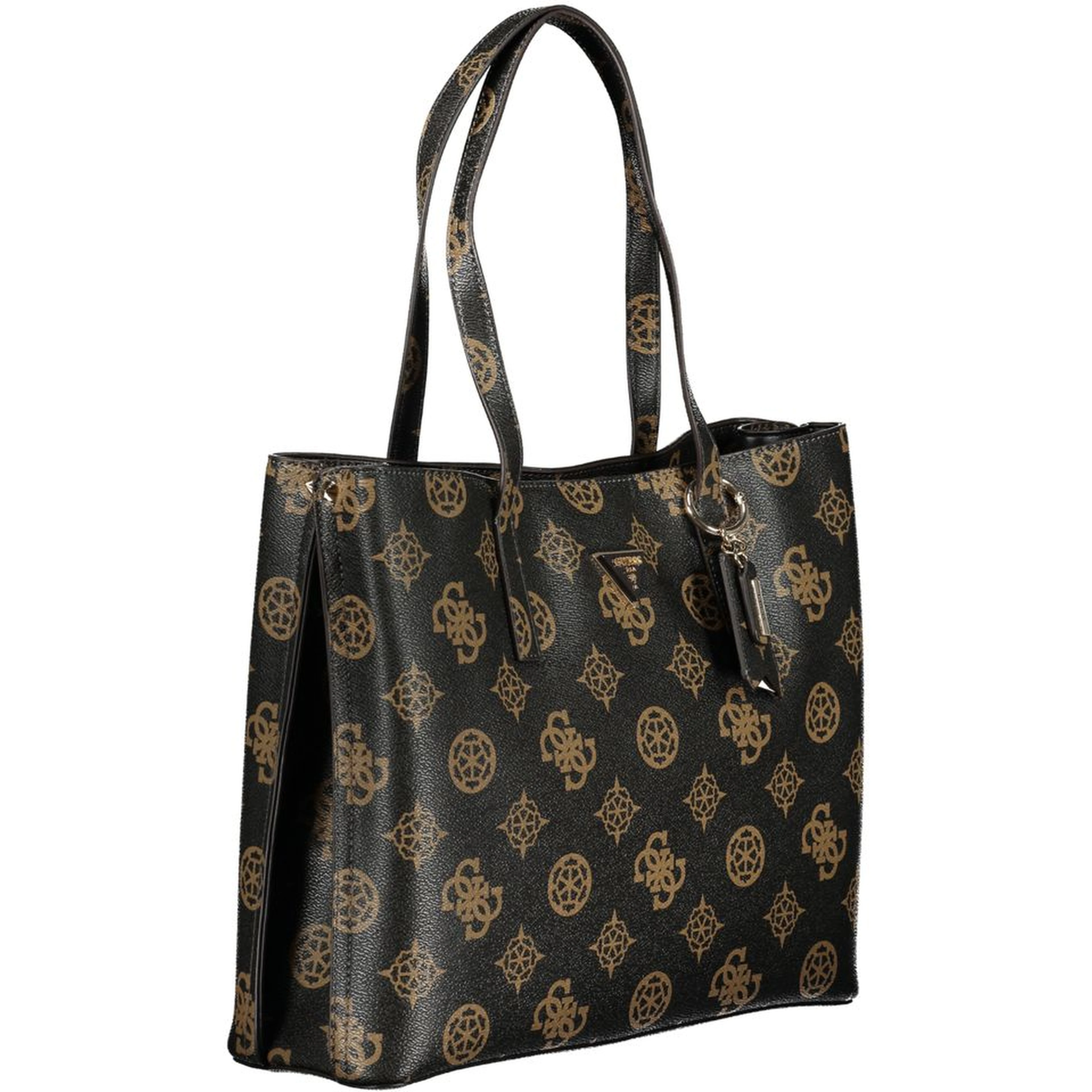 Brown Polyethylene Handbag