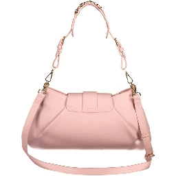 Pink Polyethylene Handbag