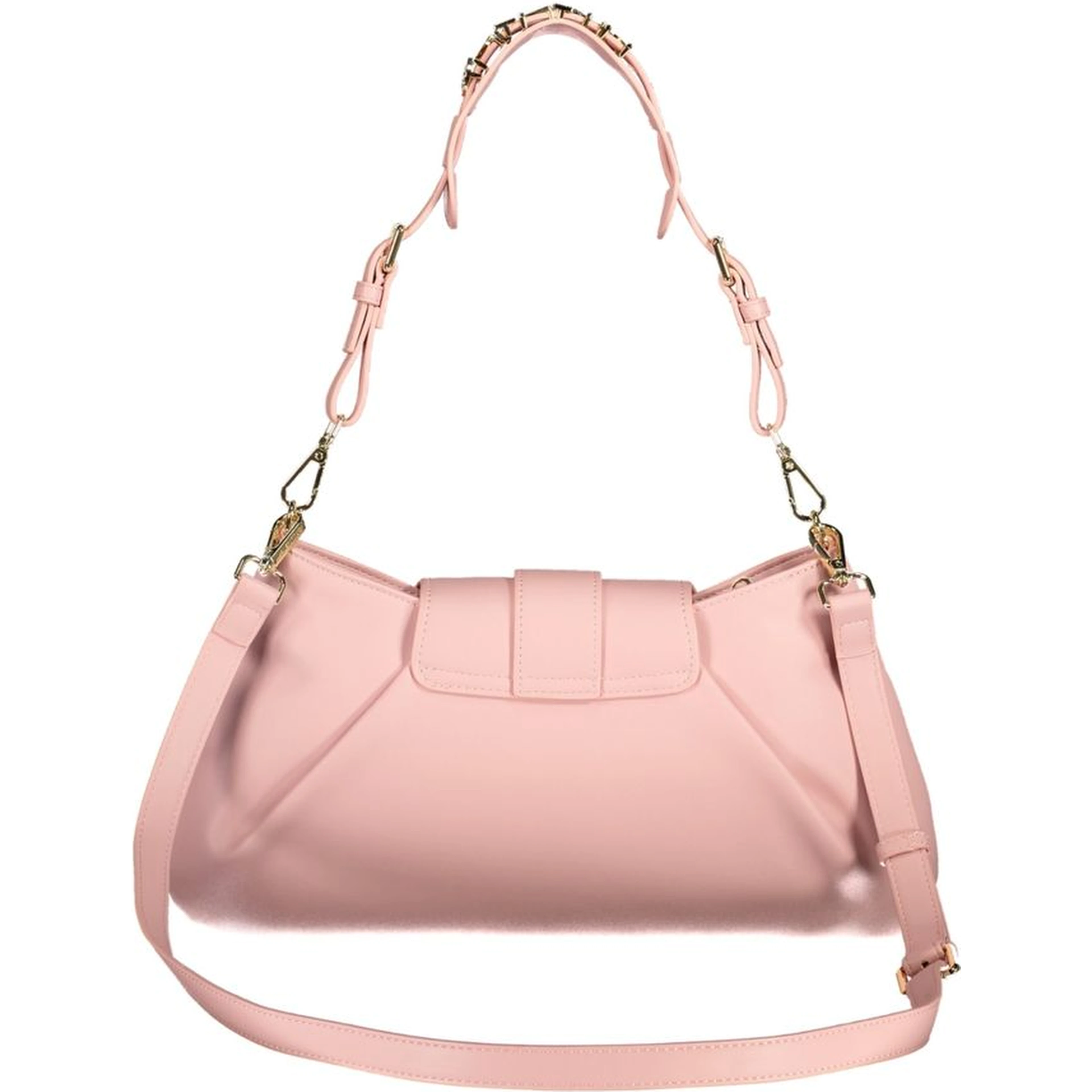 Pink Polyethylene Handbag