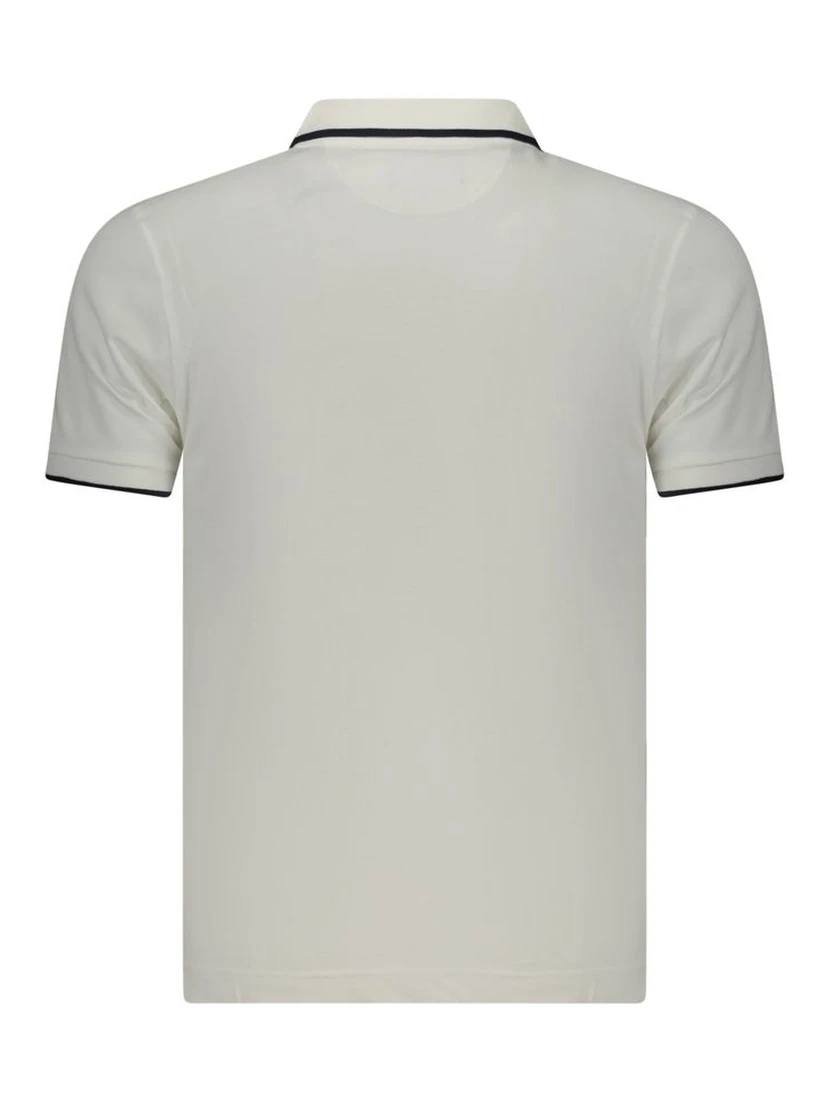 White Cotton Polo Shirt