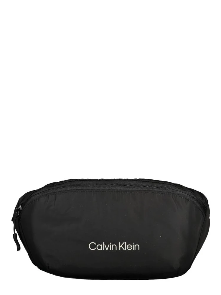Black Polyester Handbag