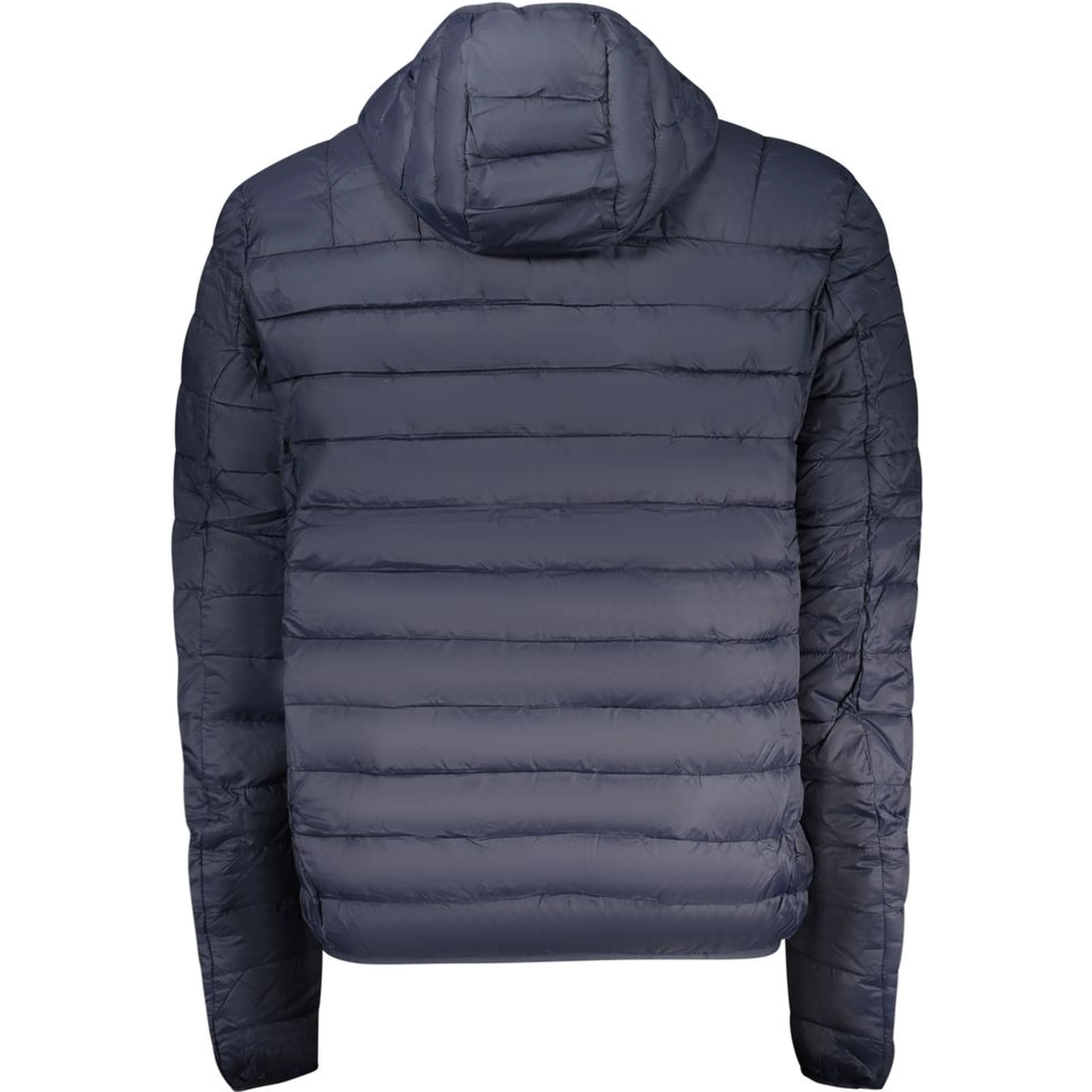 Blue Polyester Shell Jacket