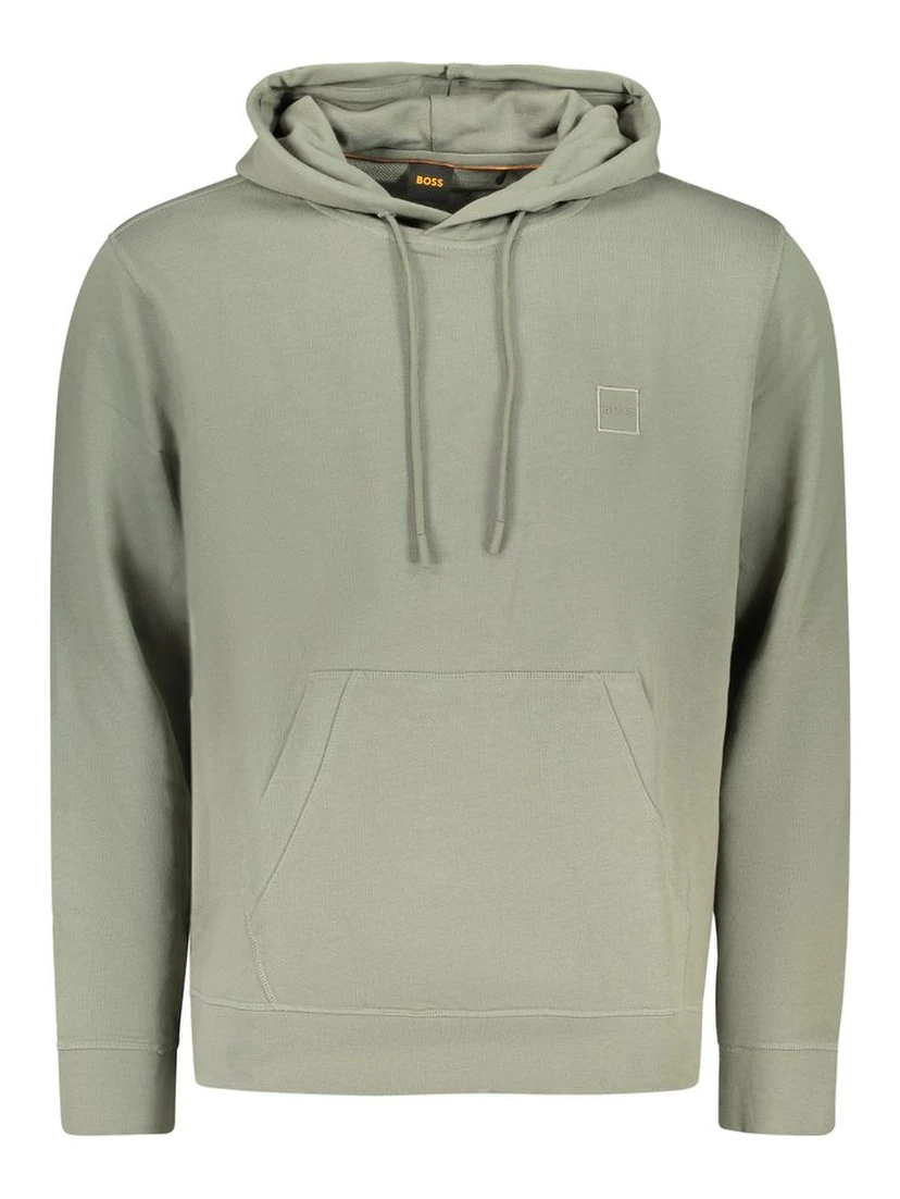 Green Cotton Sweatshirt