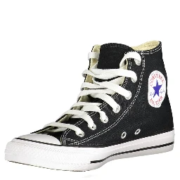 Black Textile Athletic Sneakers