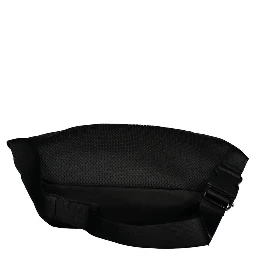 Black Polyester Handbag