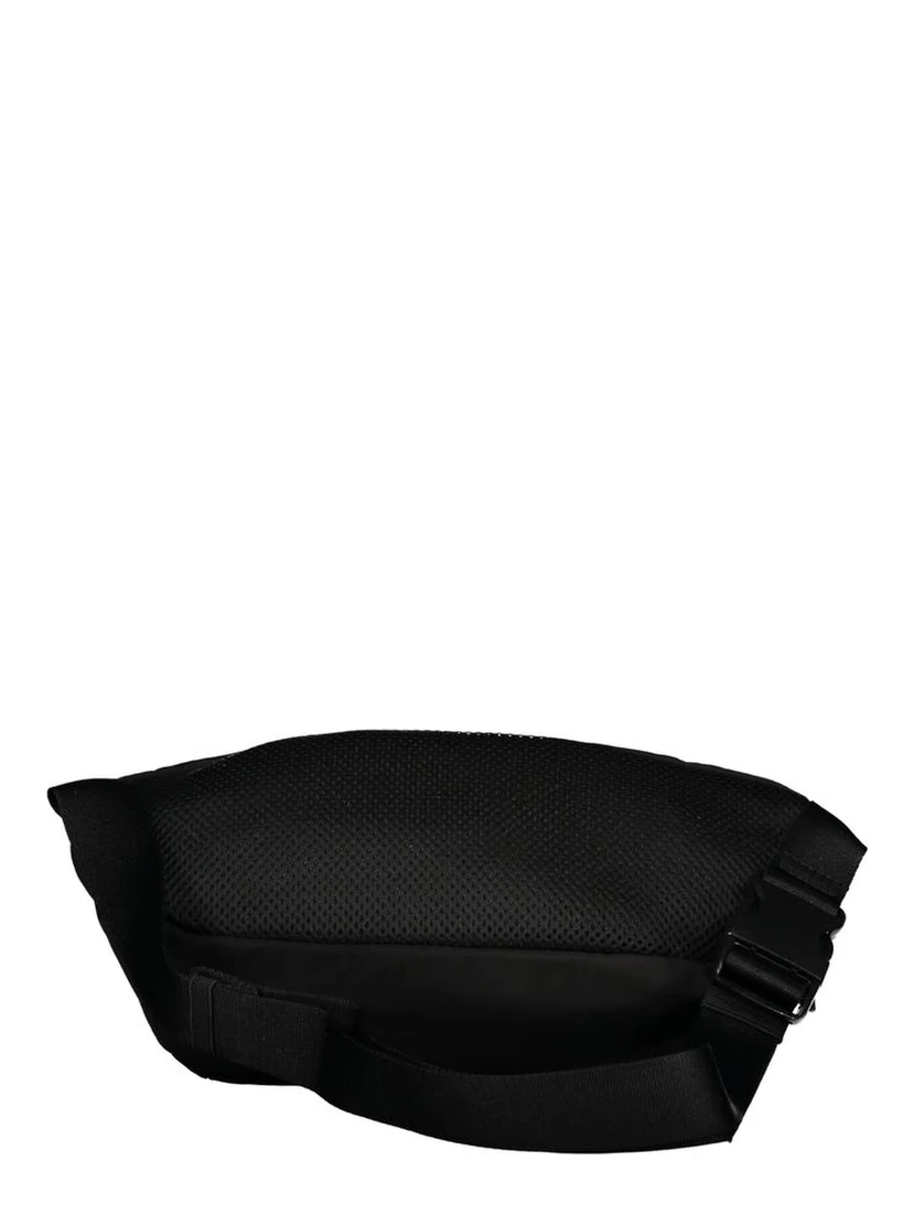 Black Polyester Handbag