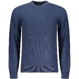 Blue Cotton Sweatshirt