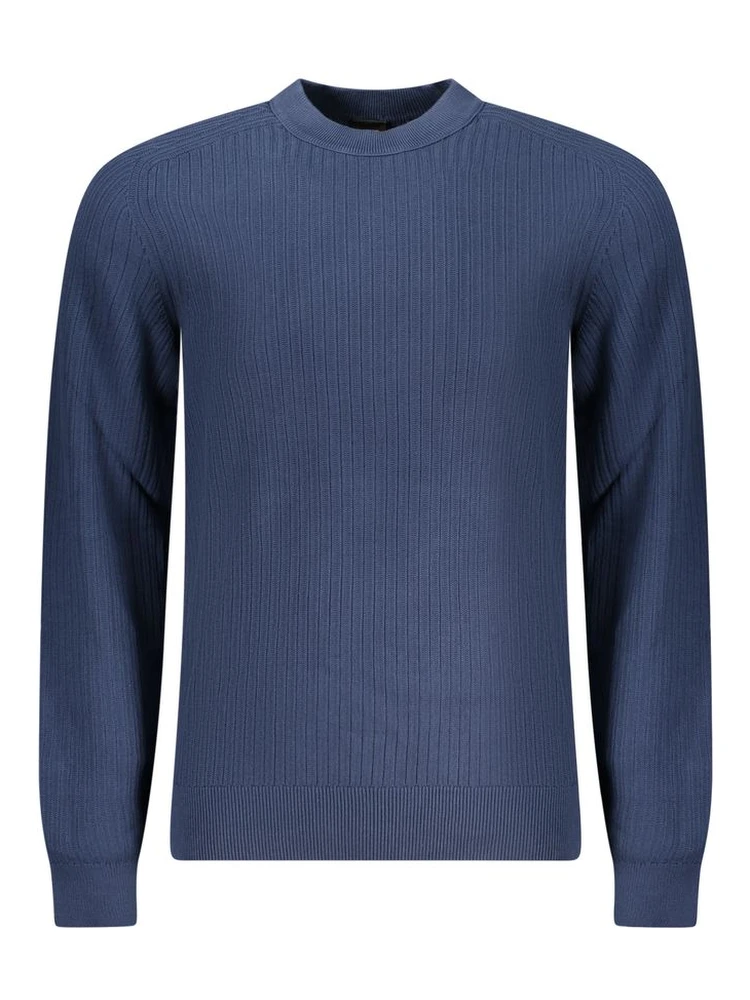 Blue Cotton Sweatshirt