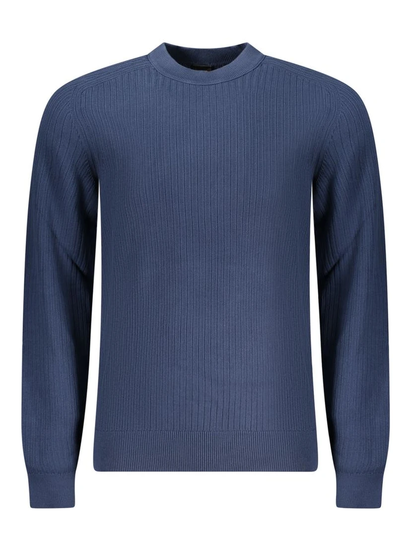 Blue Cotton Sweatshirt