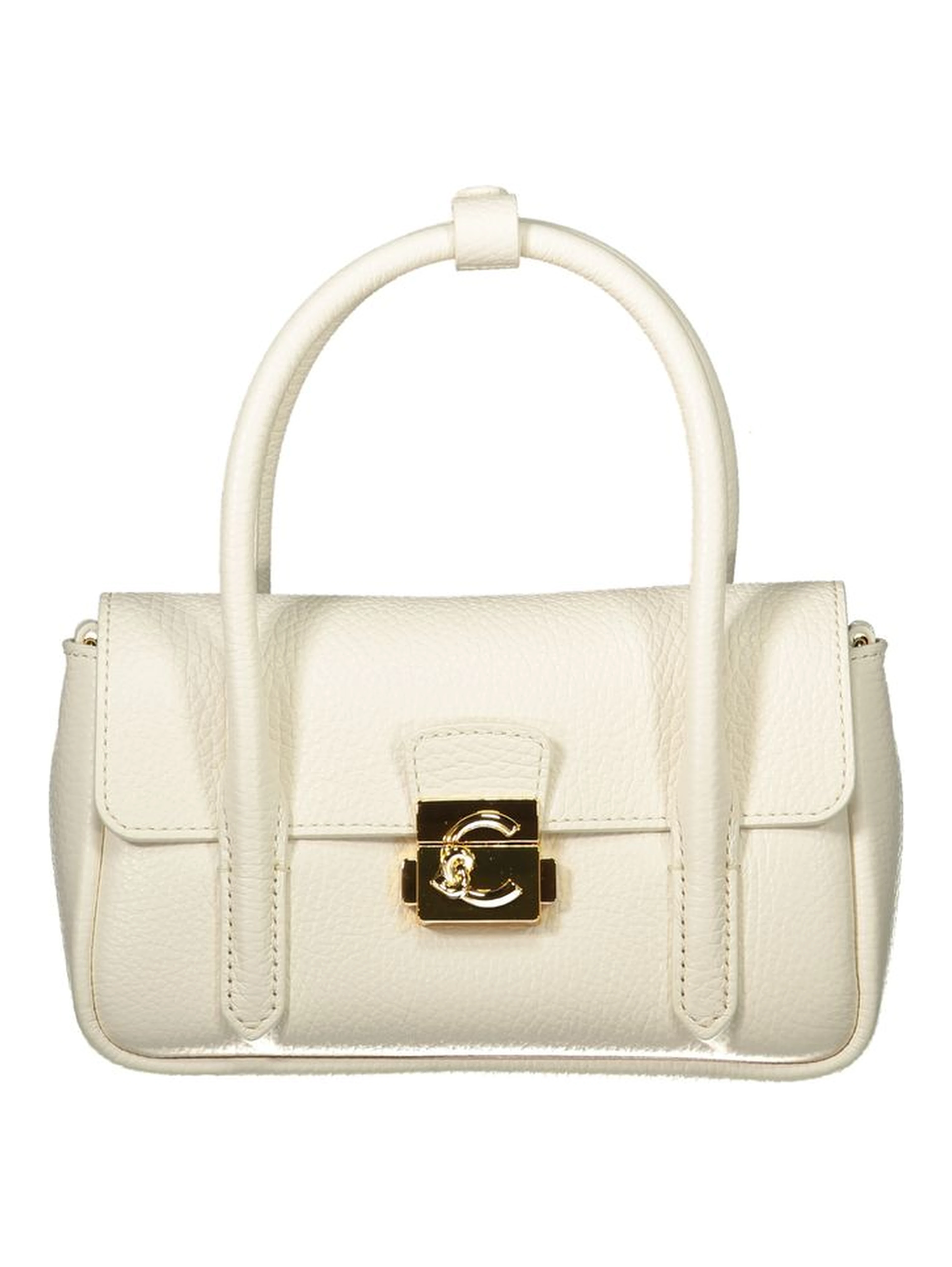 White Leather Handbag