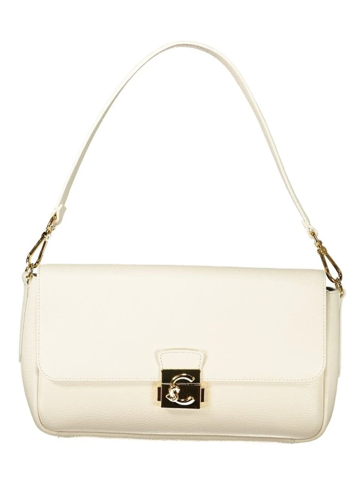 White Leather Handbag