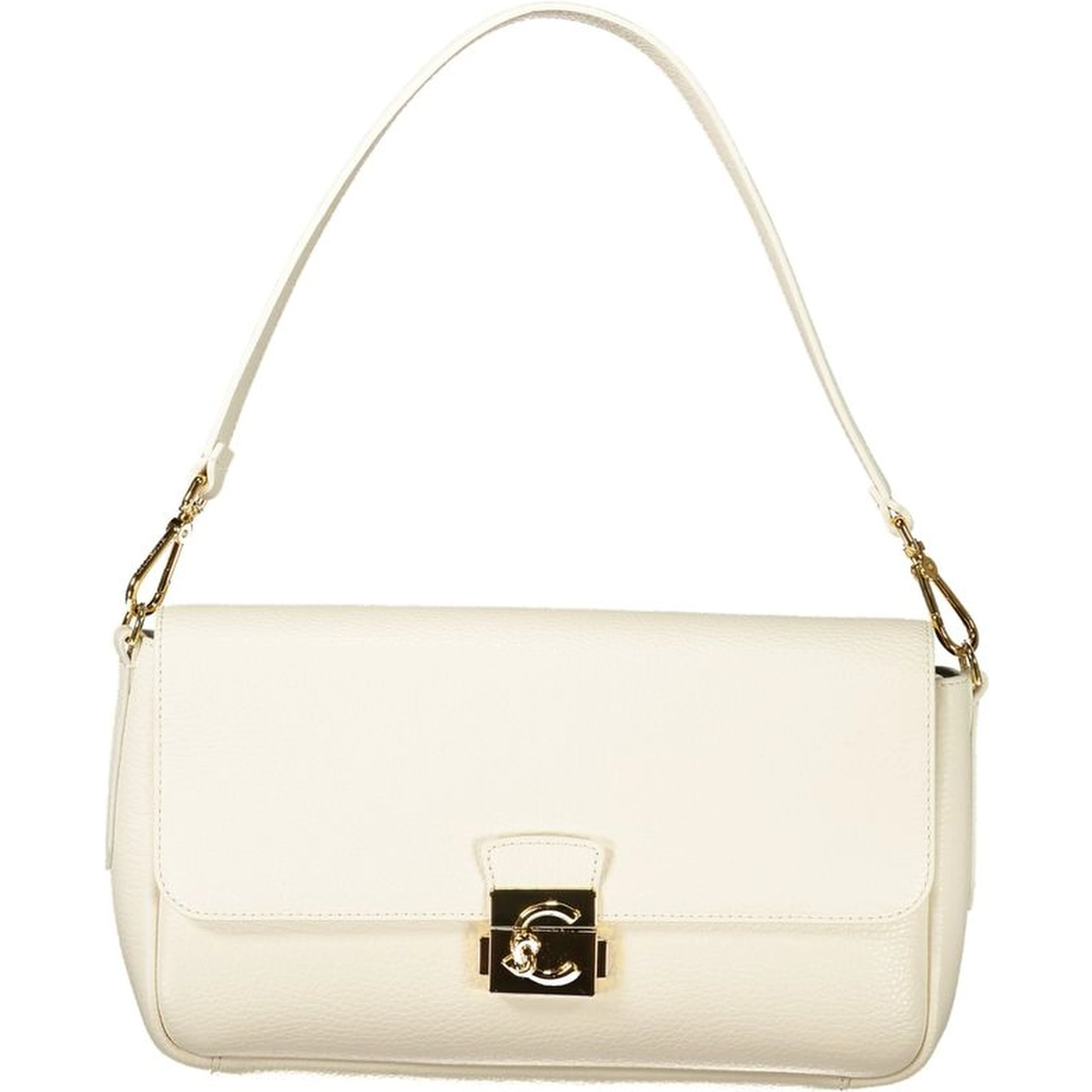 White Leather Handbag