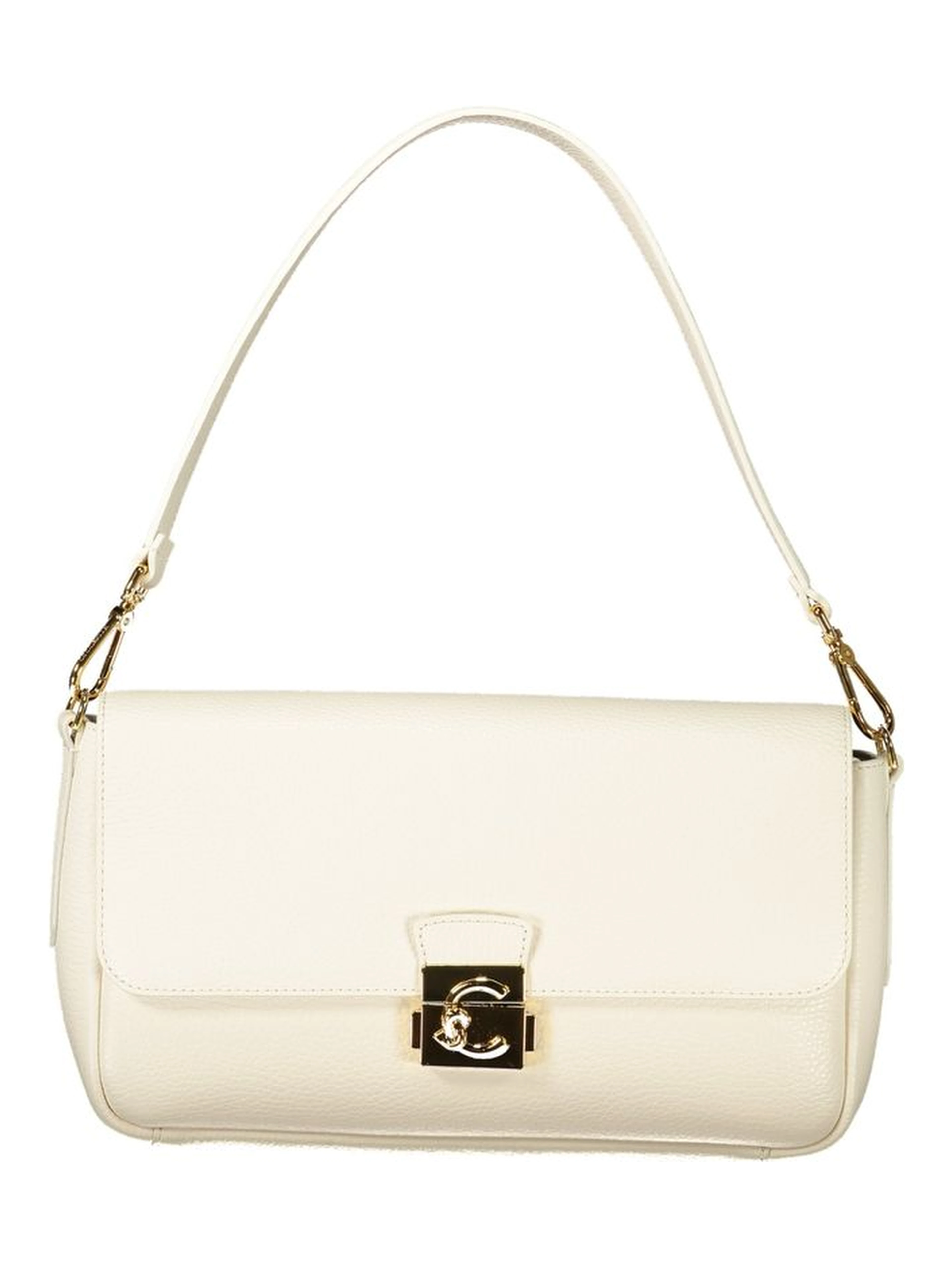 White Leather Handbag