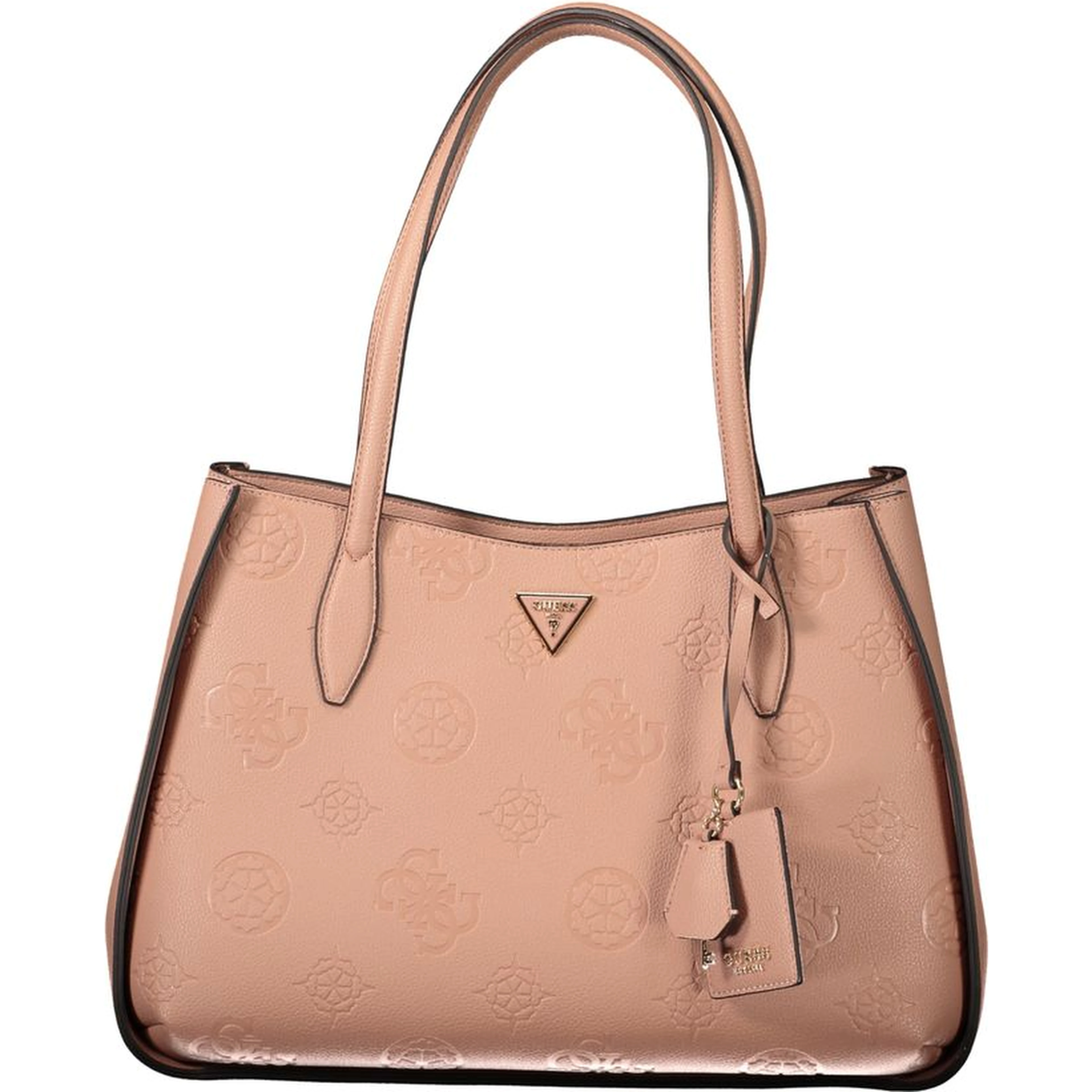 Pink Polyethylene Handbag