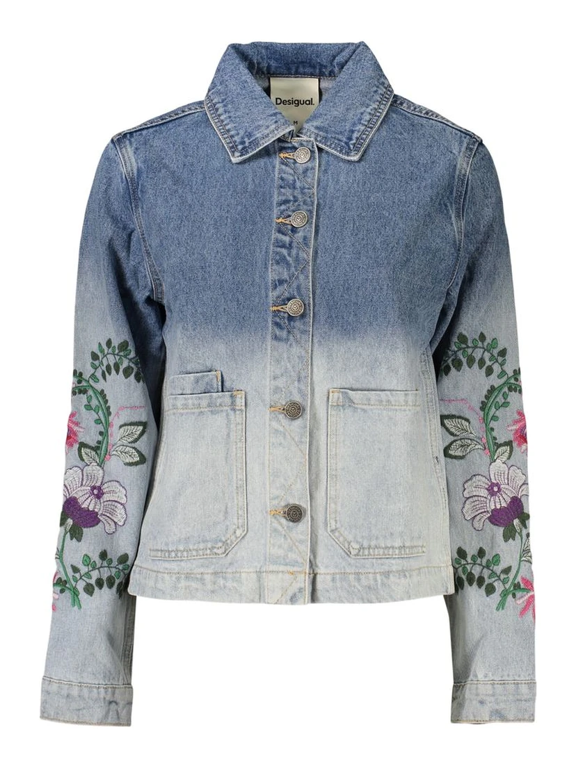 Blue Cotton Denim Jacket