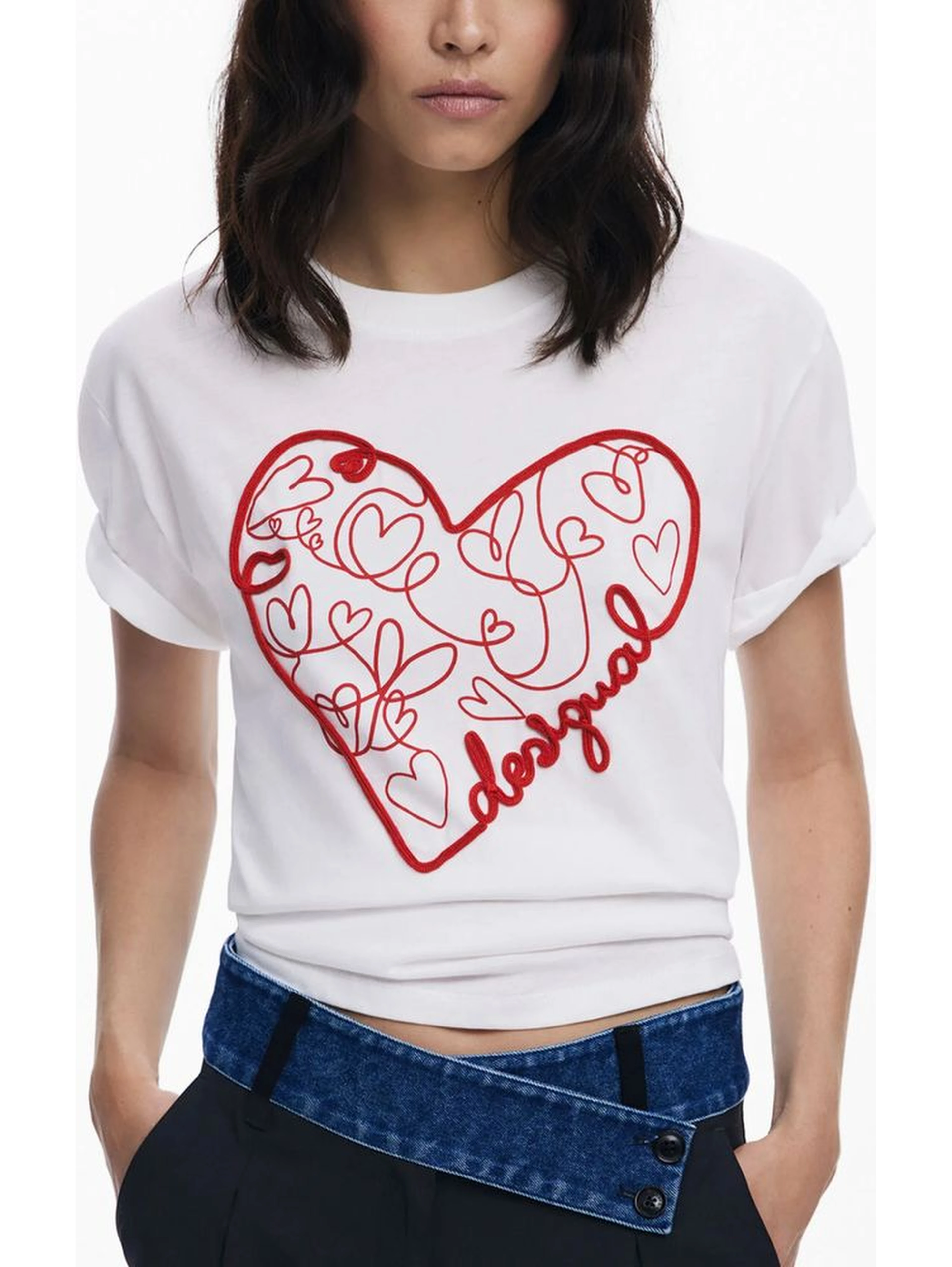 White Cotton T-Shirt