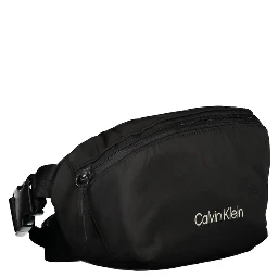 Black Polyester Handbag