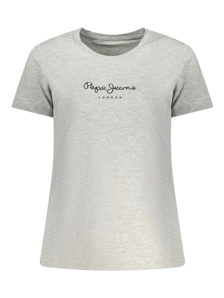 Gray Cotton T-Shirt